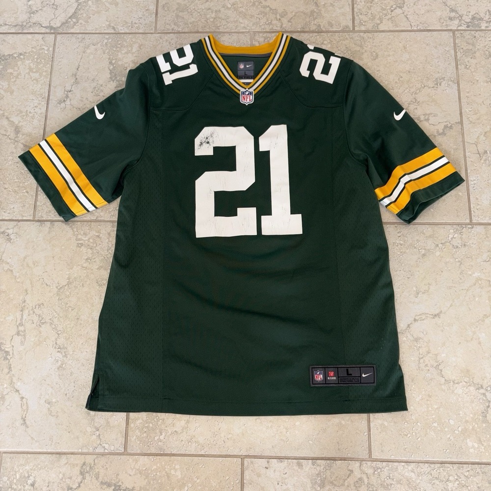 Nike NFL Green Bay Packers Ha Ha Clinton-Dix #21 Jersey Size L Green